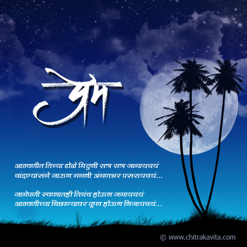 Your Memory,तुझी आठवण , Marathi Greetings, Marathi Kavita